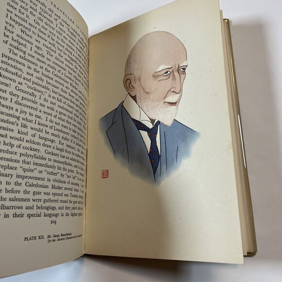 Silent Traveller in London - Chiang Yee Hardcover Book Fourth Impression 1940 - Picture 11 of 11